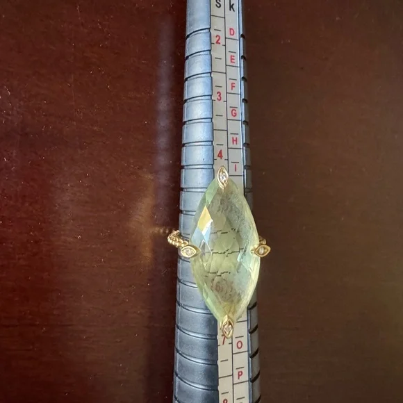 Tiffany &Co Iridesse tourmaline and diamonds ring - Picture 13 of 16